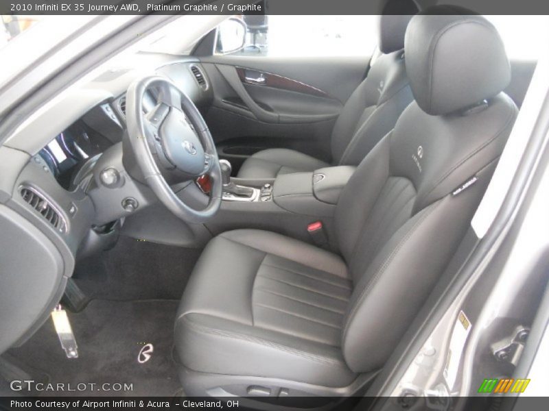 Platinum Graphite / Graphite 2010 Infiniti EX 35 Journey AWD
