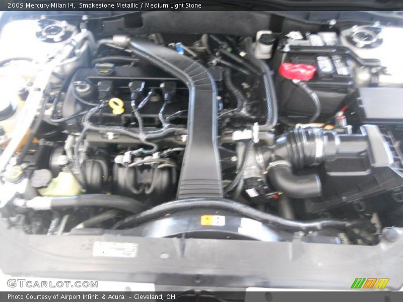 Smokestone Metallic / Medium Light Stone 2009 Mercury Milan I4