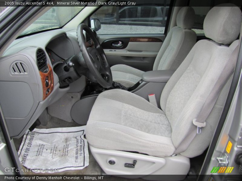  2005 Ascender S 4x4 Dark Gray/Light Gray Interior