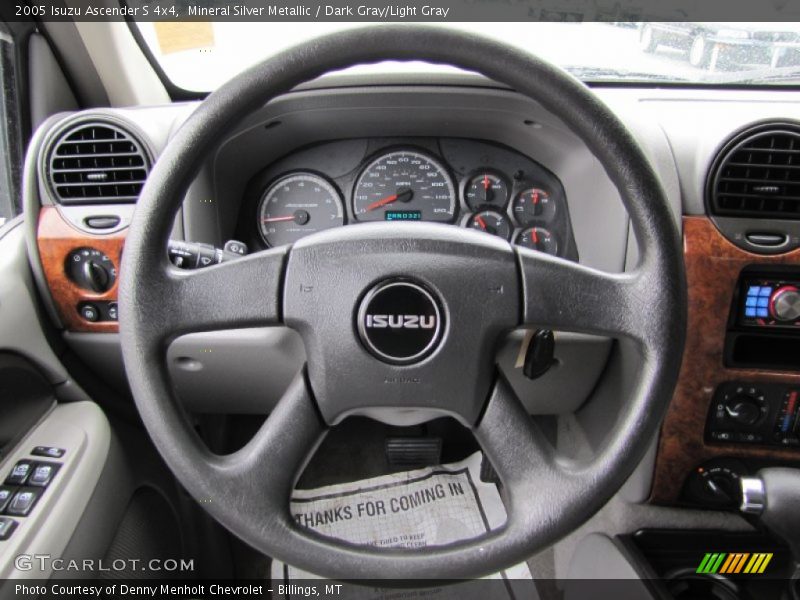  2005 Ascender S 4x4 Steering Wheel