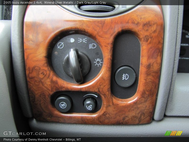 Controls of 2005 Ascender S 4x4