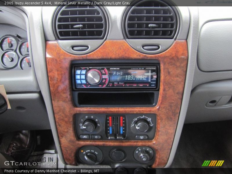 Controls of 2005 Ascender S 4x4