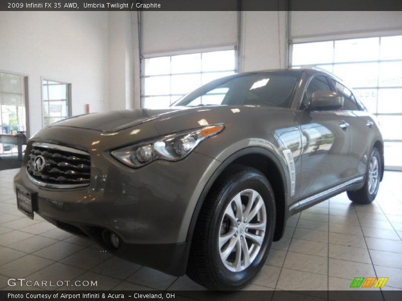 Umbria Twilight / Graphite 2009 Infiniti FX 35 AWD