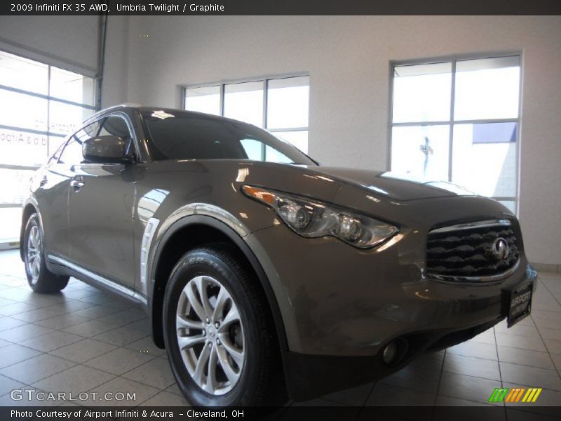 Umbria Twilight / Graphite 2009 Infiniti FX 35 AWD