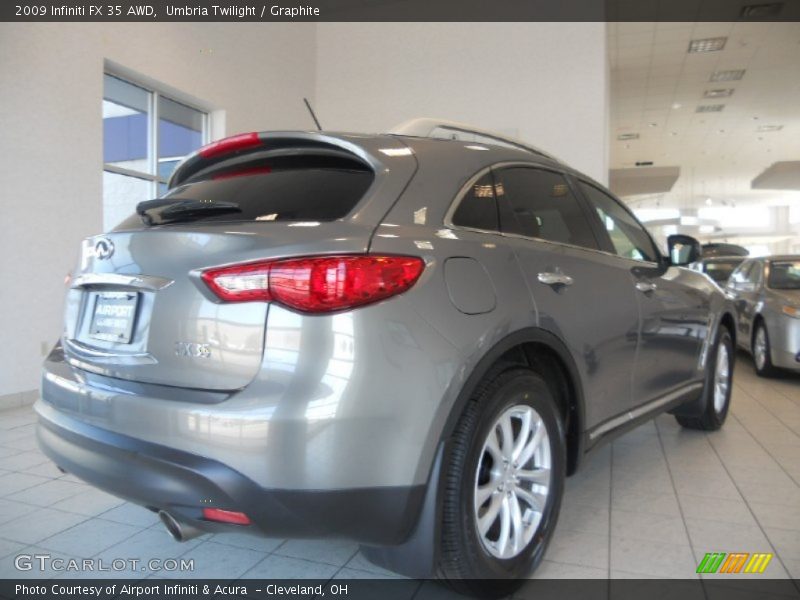 Umbria Twilight / Graphite 2009 Infiniti FX 35 AWD