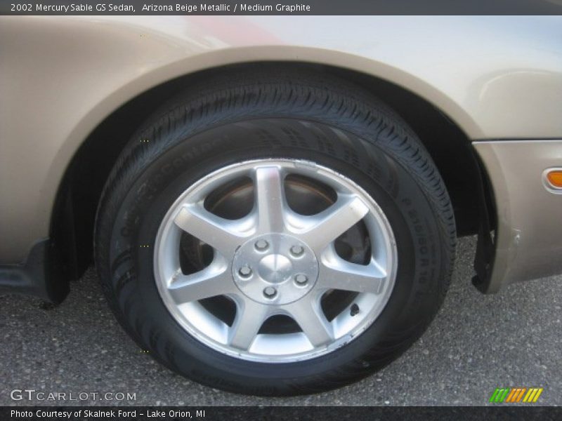 Arizona Beige Metallic / Medium Graphite 2002 Mercury Sable GS Sedan