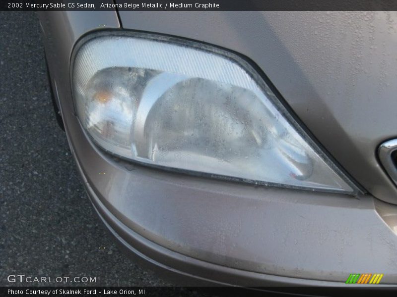 Arizona Beige Metallic / Medium Graphite 2002 Mercury Sable GS Sedan