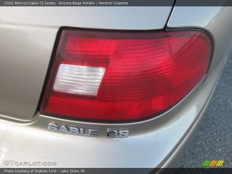 Arizona Beige Metallic / Medium Graphite 2002 Mercury Sable GS Sedan