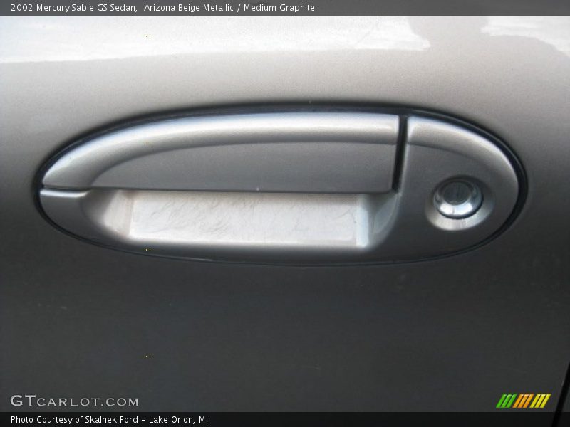 Arizona Beige Metallic / Medium Graphite 2002 Mercury Sable GS Sedan