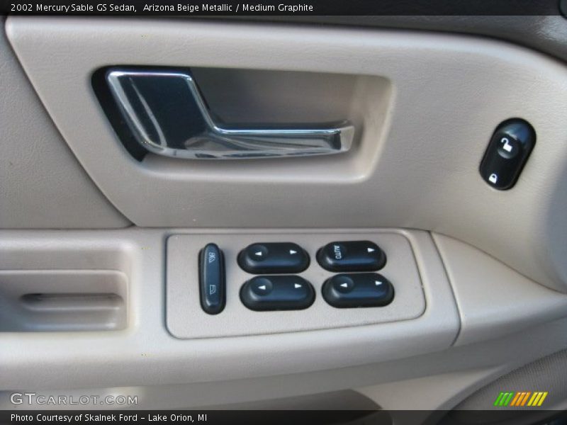 Arizona Beige Metallic / Medium Graphite 2002 Mercury Sable GS Sedan