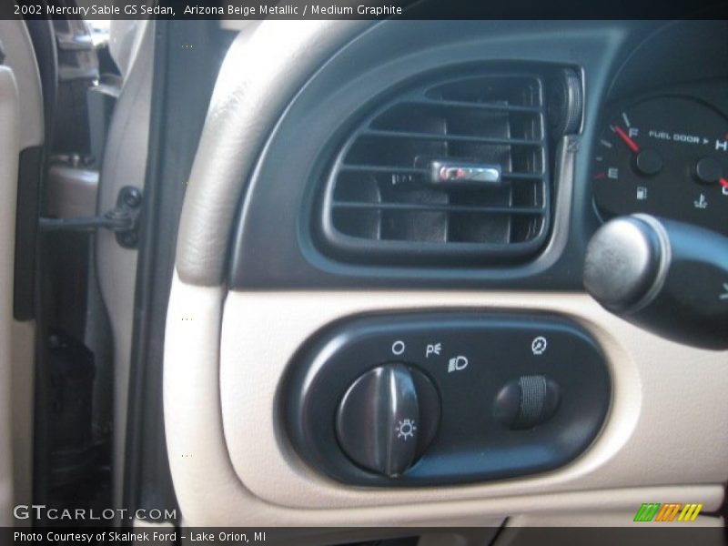 Arizona Beige Metallic / Medium Graphite 2002 Mercury Sable GS Sedan