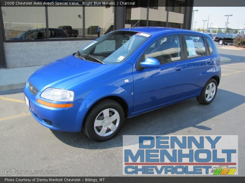 Bright Blue Metallic / Charcoal 2008 Chevrolet Aveo Aveo5 Special Value