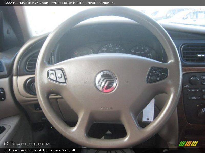 Arizona Beige Metallic / Medium Graphite 2002 Mercury Sable GS Sedan