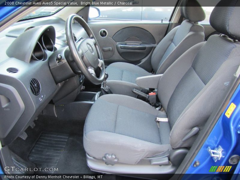 Bright Blue Metallic / Charcoal 2008 Chevrolet Aveo Aveo5 Special Value