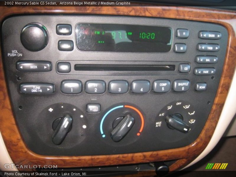 Arizona Beige Metallic / Medium Graphite 2002 Mercury Sable GS Sedan