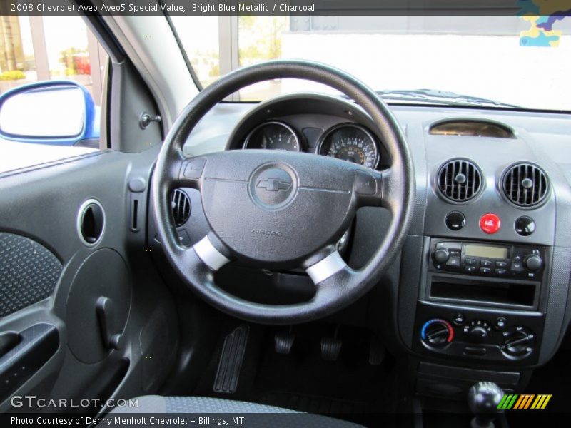 Bright Blue Metallic / Charcoal 2008 Chevrolet Aveo Aveo5 Special Value