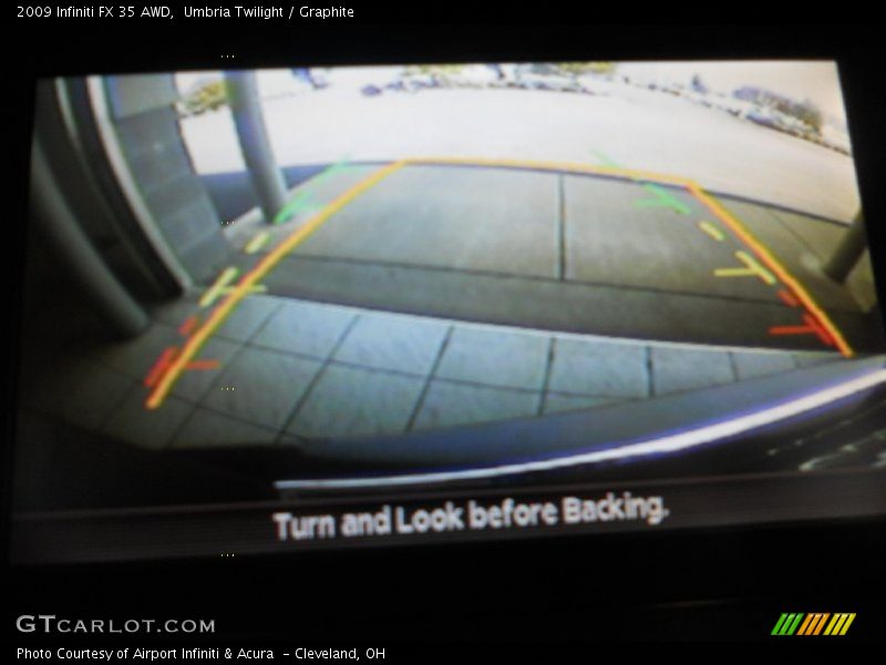 Umbria Twilight / Graphite 2009 Infiniti FX 35 AWD