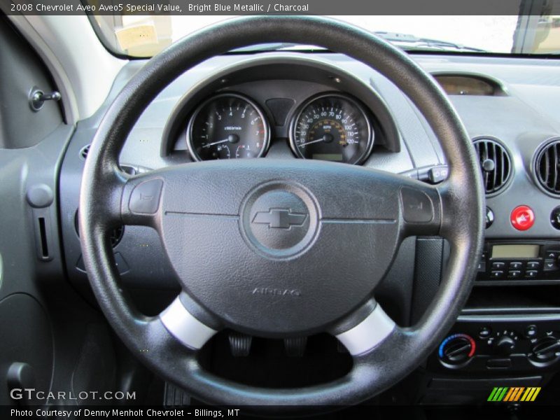 Bright Blue Metallic / Charcoal 2008 Chevrolet Aveo Aveo5 Special Value