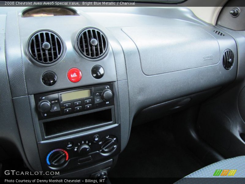 Bright Blue Metallic / Charcoal 2008 Chevrolet Aveo Aveo5 Special Value