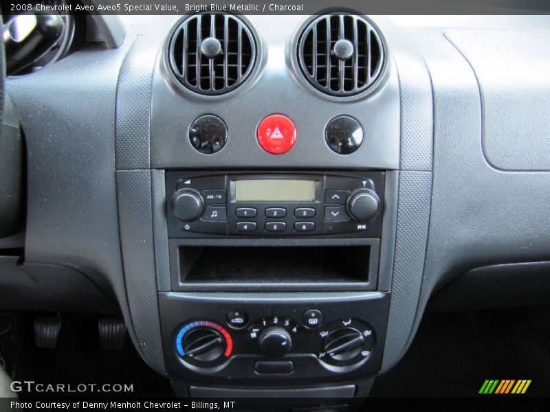 Bright Blue Metallic / Charcoal 2008 Chevrolet Aveo Aveo5 Special Value