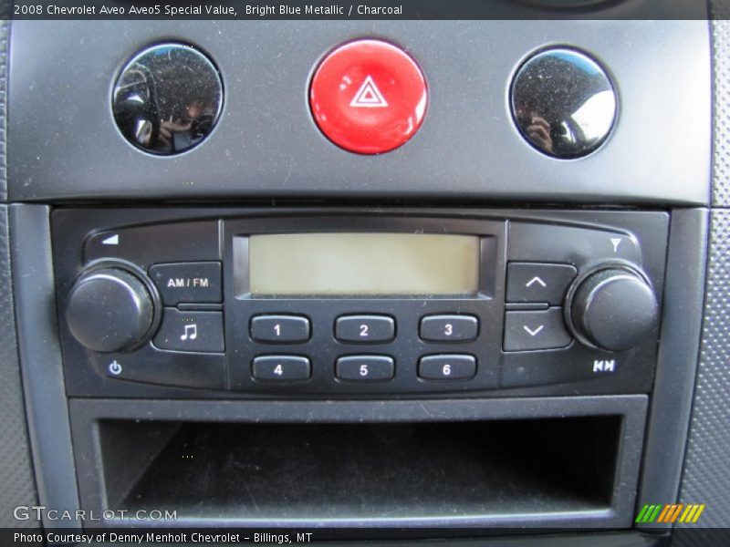 Bright Blue Metallic / Charcoal 2008 Chevrolet Aveo Aveo5 Special Value