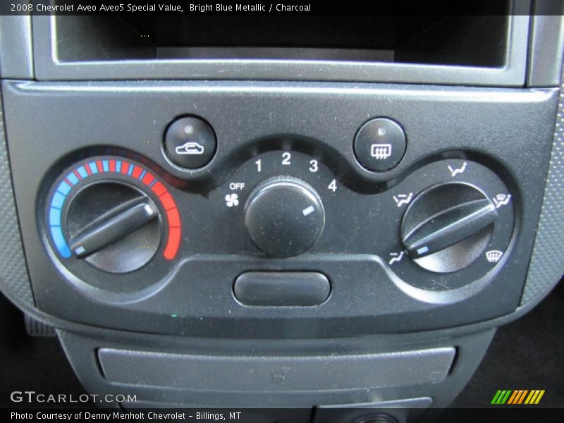 Bright Blue Metallic / Charcoal 2008 Chevrolet Aveo Aveo5 Special Value