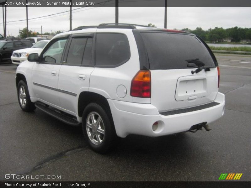 Summit White / Light Gray 2007 GMC Envoy SLT