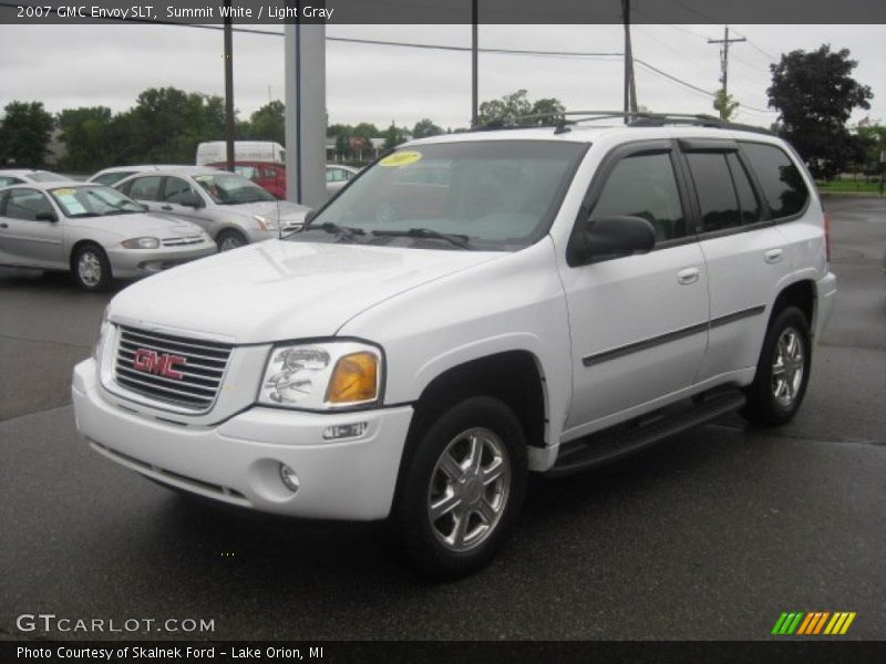 Summit White / Light Gray 2007 GMC Envoy SLT