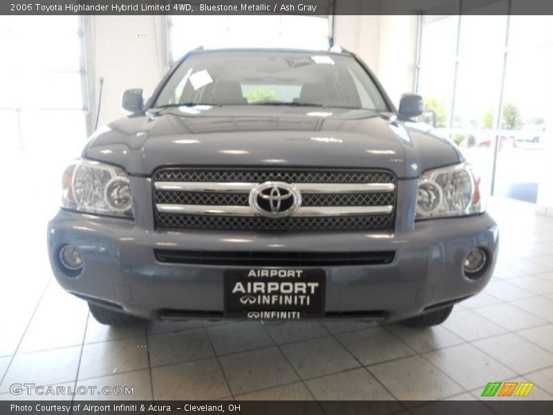 Bluestone Metallic / Ash Gray 2006 Toyota Highlander Hybrid Limited 4WD