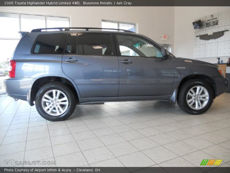 Bluestone Metallic / Ash Gray 2006 Toyota Highlander Hybrid Limited 4WD