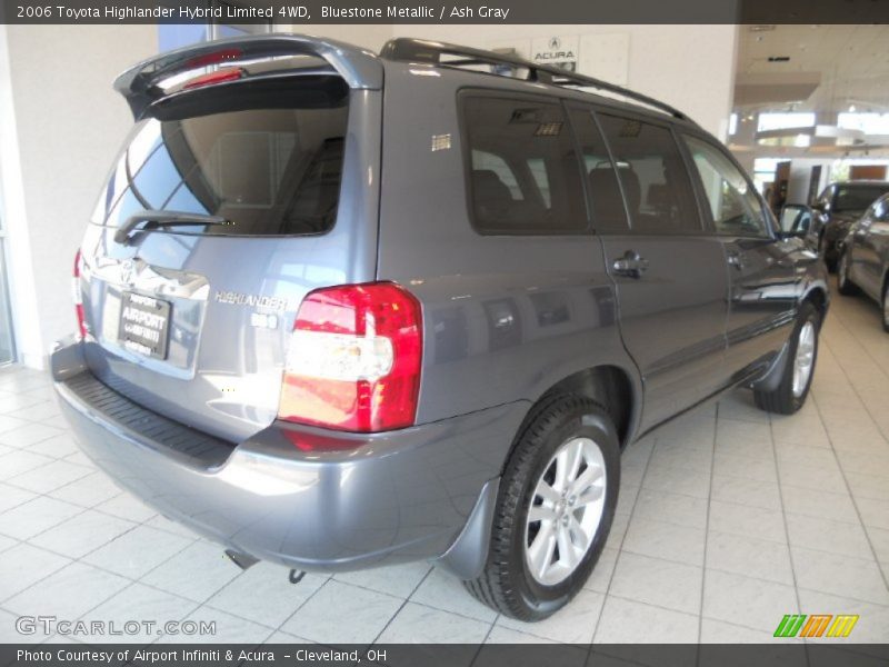 Bluestone Metallic / Ash Gray 2006 Toyota Highlander Hybrid Limited 4WD