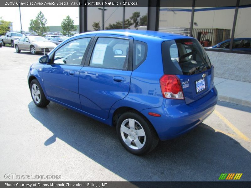 Bright Blue Metallic / Charcoal 2008 Chevrolet Aveo Aveo5 Special Value