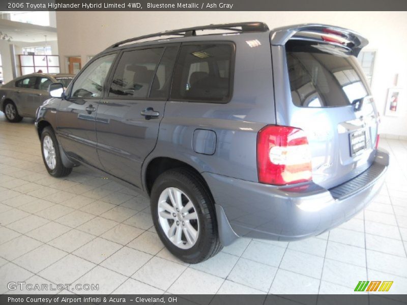 Bluestone Metallic / Ash Gray 2006 Toyota Highlander Hybrid Limited 4WD