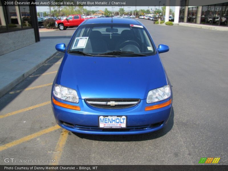 Bright Blue Metallic / Charcoal 2008 Chevrolet Aveo Aveo5 Special Value