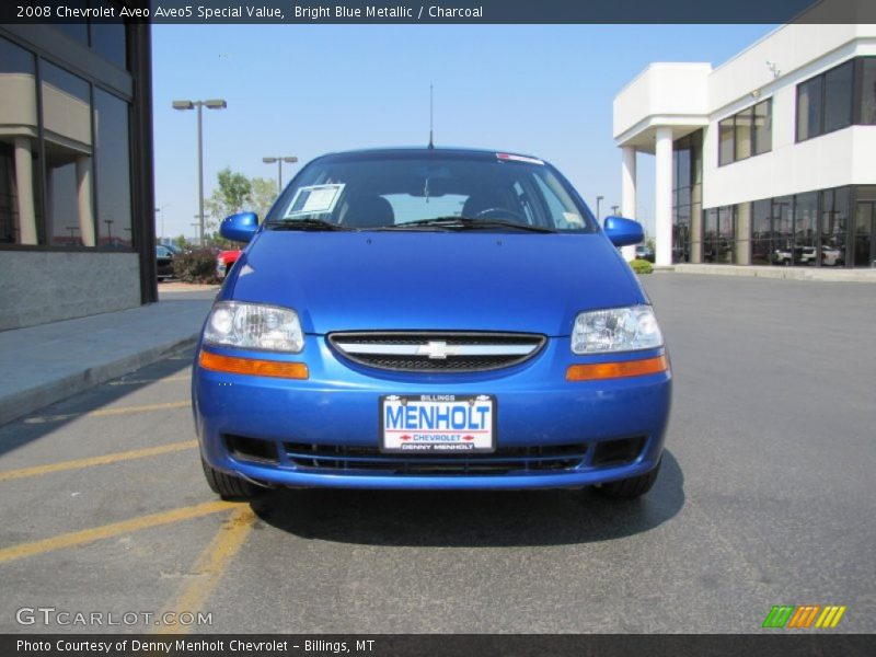 Bright Blue Metallic / Charcoal 2008 Chevrolet Aveo Aveo5 Special Value