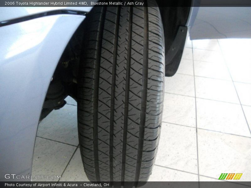 Bluestone Metallic / Ash Gray 2006 Toyota Highlander Hybrid Limited 4WD