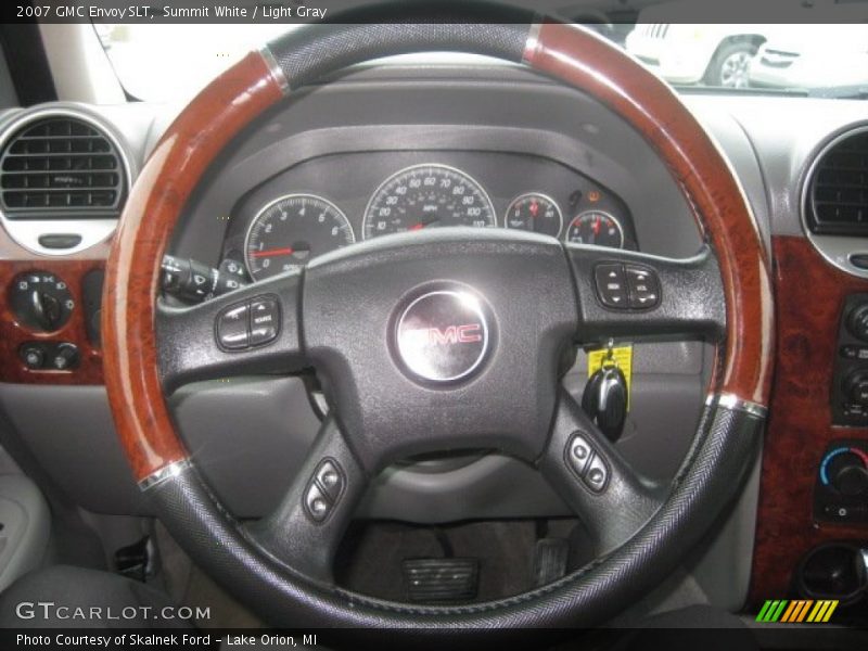 Summit White / Light Gray 2007 GMC Envoy SLT
