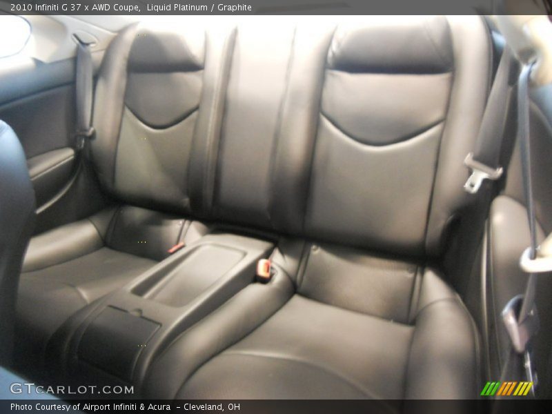 Liquid Platinum / Graphite 2010 Infiniti G 37 x AWD Coupe