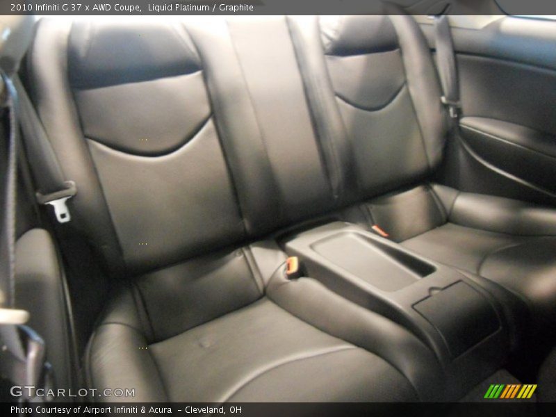 Liquid Platinum / Graphite 2010 Infiniti G 37 x AWD Coupe