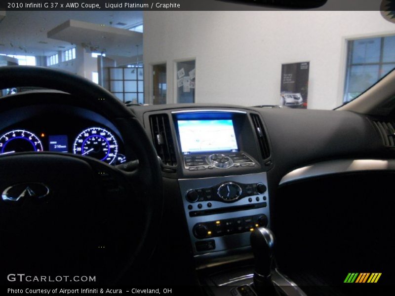 Liquid Platinum / Graphite 2010 Infiniti G 37 x AWD Coupe