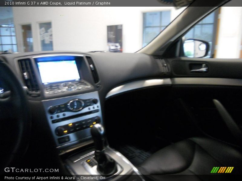 Liquid Platinum / Graphite 2010 Infiniti G 37 x AWD Coupe