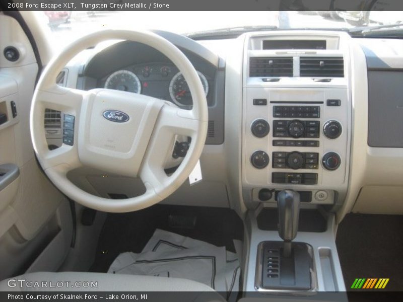 Tungsten Grey Metallic / Stone 2008 Ford Escape XLT