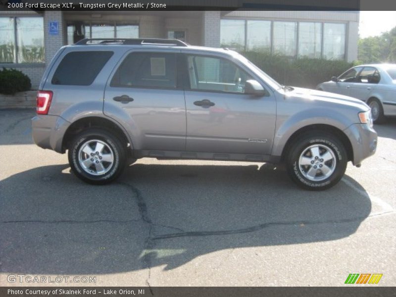 Tungsten Grey Metallic / Stone 2008 Ford Escape XLT