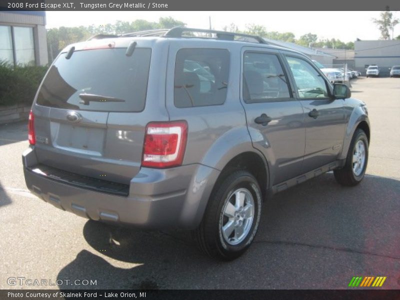 Tungsten Grey Metallic / Stone 2008 Ford Escape XLT