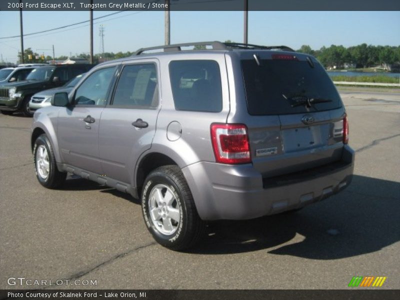 Tungsten Grey Metallic / Stone 2008 Ford Escape XLT