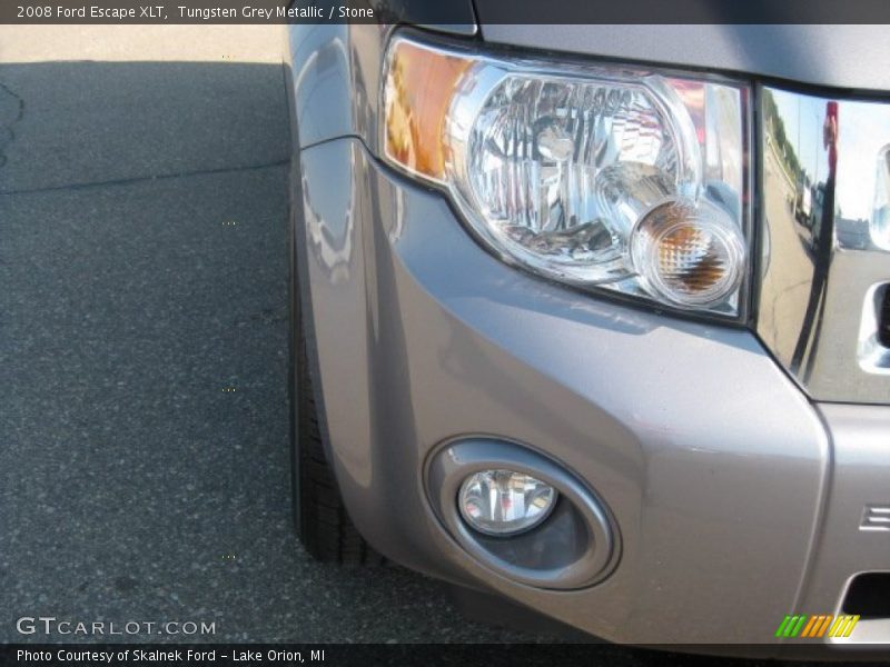 Tungsten Grey Metallic / Stone 2008 Ford Escape XLT