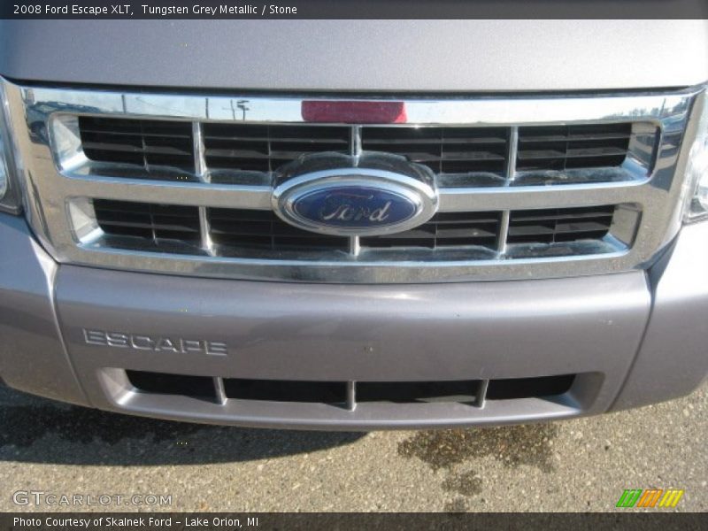 Tungsten Grey Metallic / Stone 2008 Ford Escape XLT
