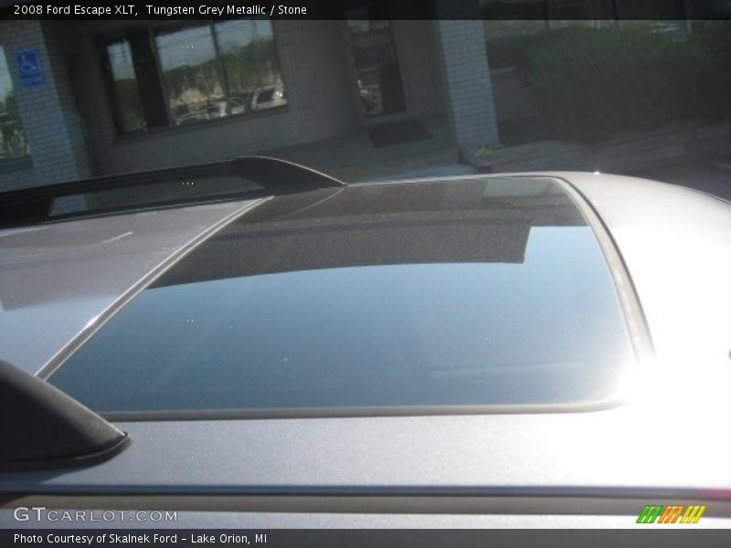 Tungsten Grey Metallic / Stone 2008 Ford Escape XLT