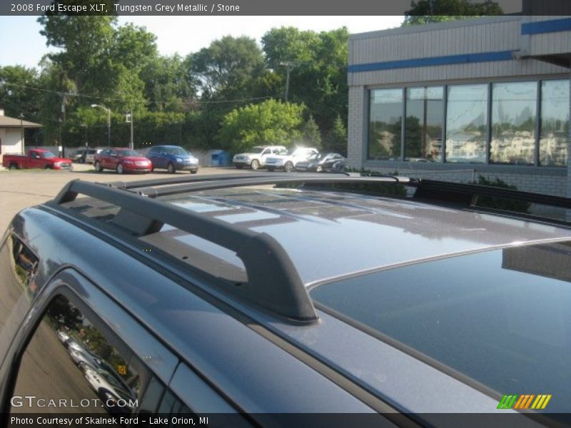 Tungsten Grey Metallic / Stone 2008 Ford Escape XLT