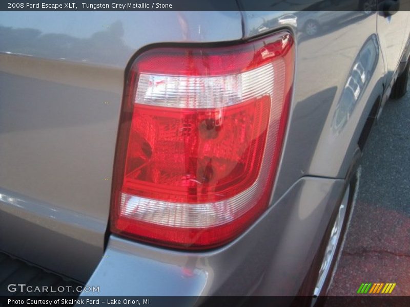 Tungsten Grey Metallic / Stone 2008 Ford Escape XLT